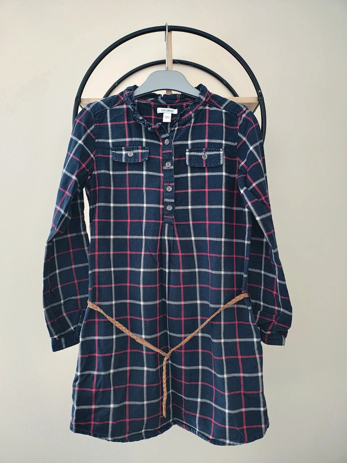 10 ans robe Okaïdi avec ceinture